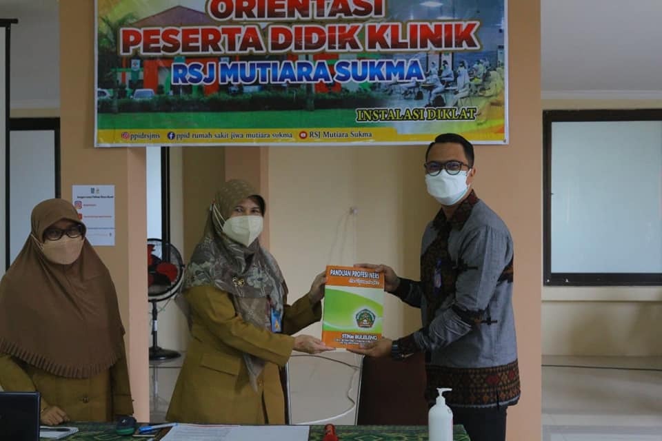 FASILITASI KEGIATAN PRAKTIKAN, INSTALASI DIKLAT RSJMS TETAP TERAPKAN STANDAR